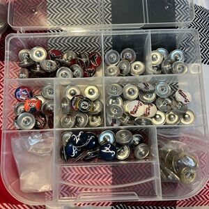 Snaps for Snap Bead Jewelry - MLB, NFL, NHL, Collegiate